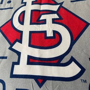 St Louis Cardinal Fleece Throw